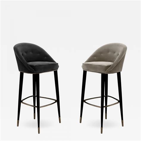 carlyle-collective-malay-bar-chair-furniture-stools-metal-upholstery-fabric|POLAIRE .